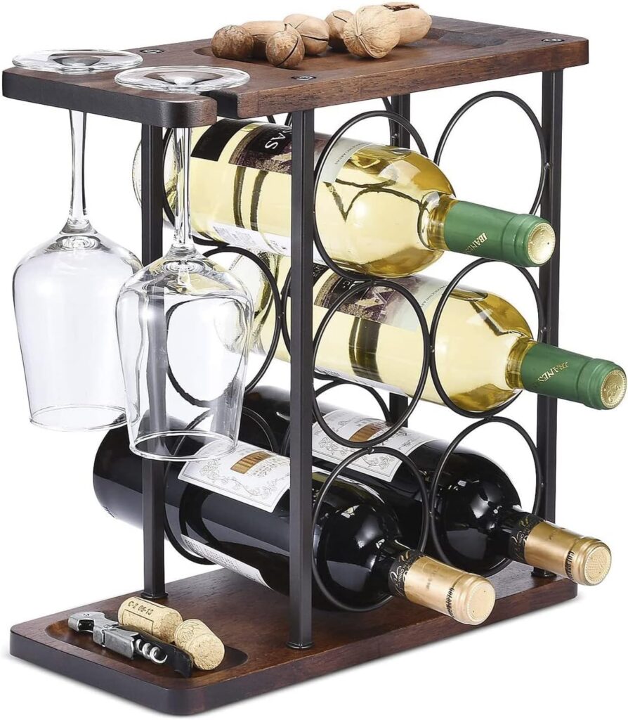 Pairing wine with food wine rack