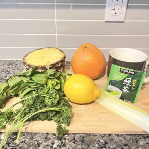 Detox Smoothie ingredients 2