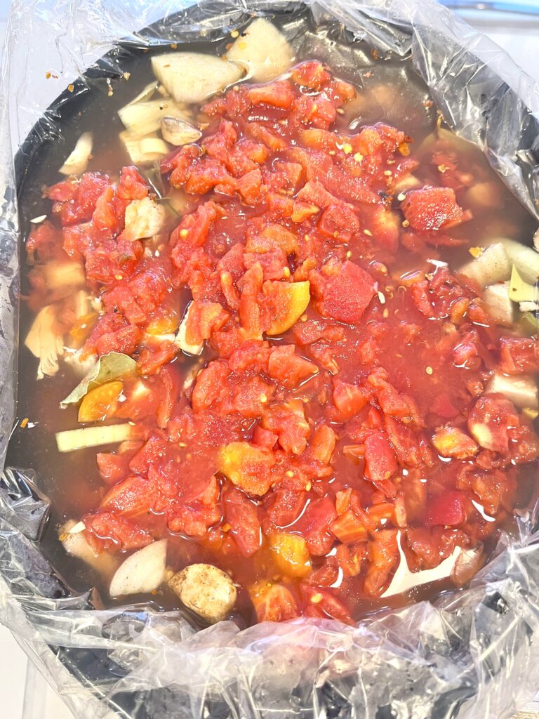 cooked Chicken Stew