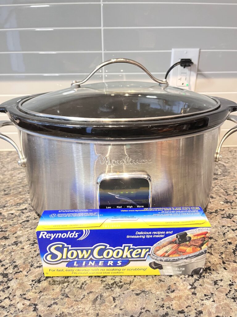 crock pot to cook Spaghetti Meat Sauce