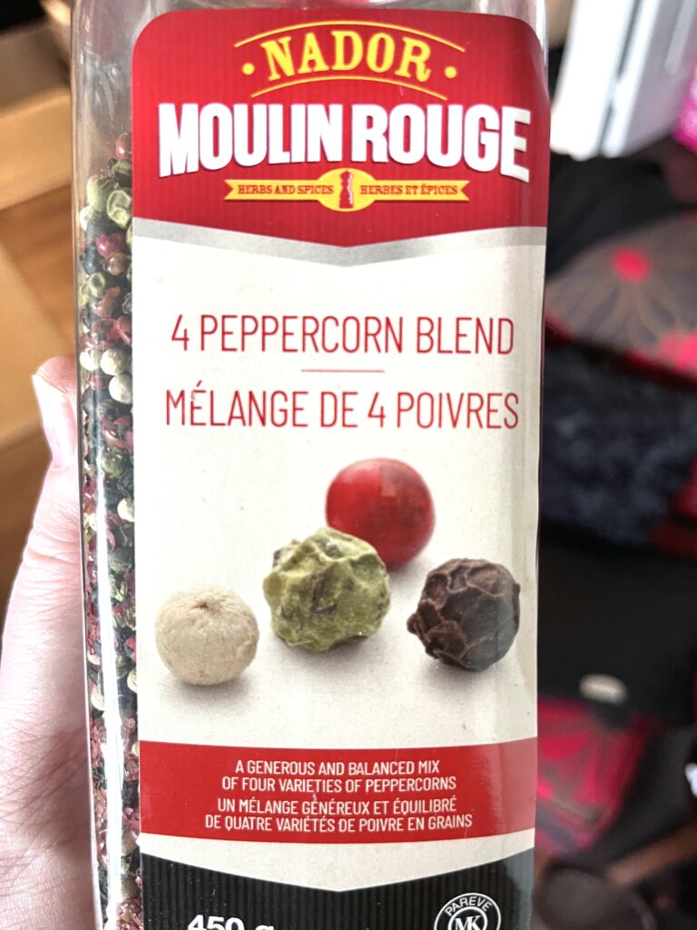 pepper for Radish Tzatziki Dip