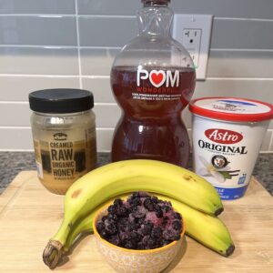 Pomegranate Power Punch Smoothie ingredients 2