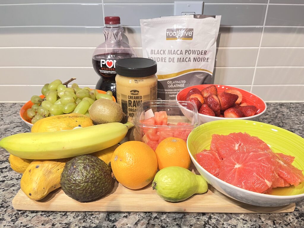 Stamina Storm Natural Viagra Smoothie ingredients