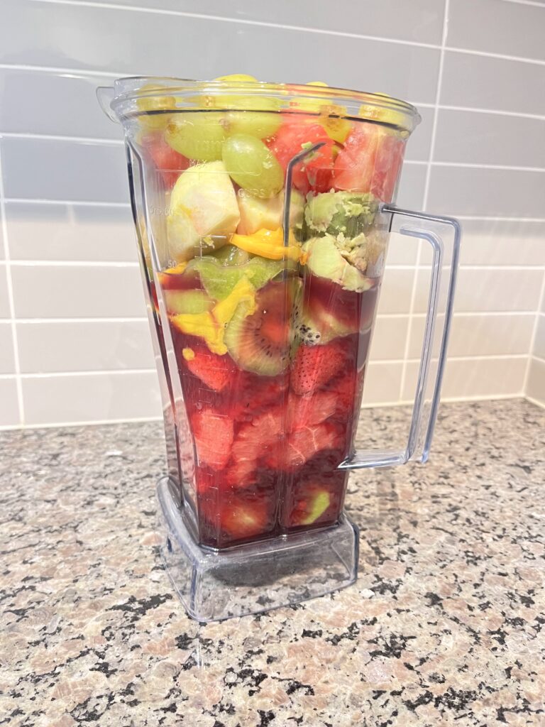 Stamina Storm Natural Viagra Smoothie ingredients in the jar