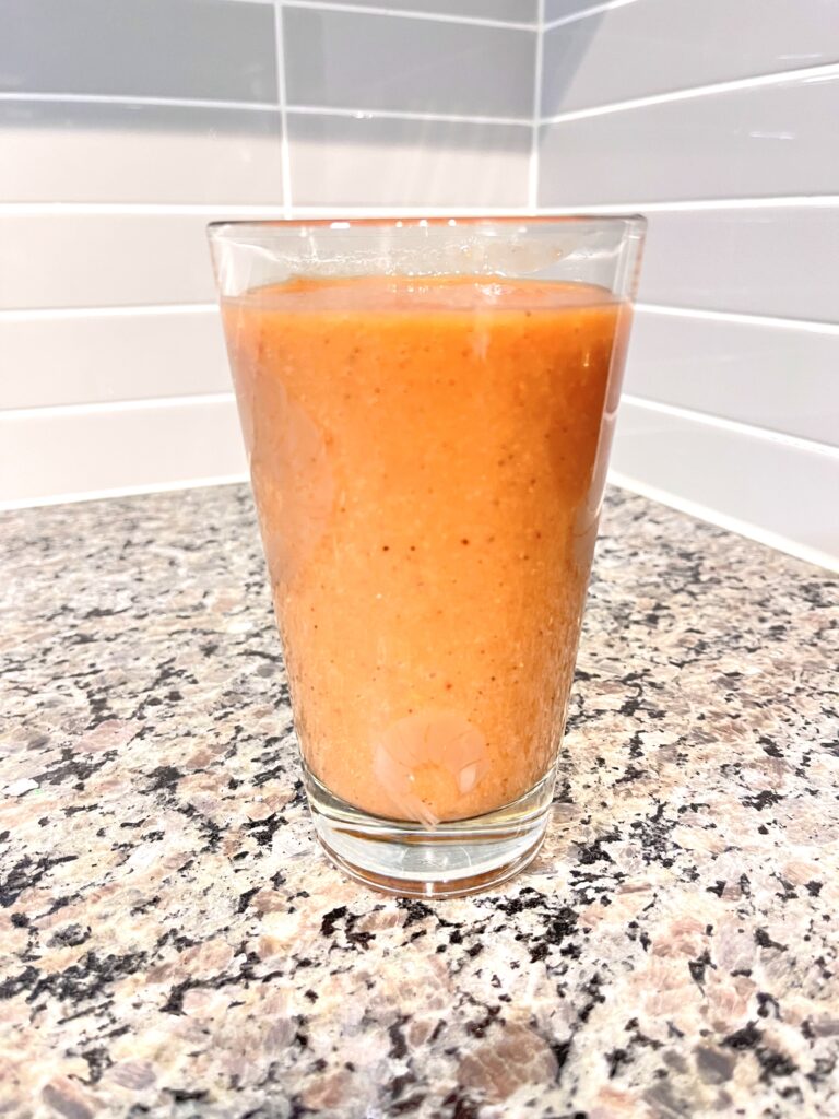 Stamina Storm Natural Viagra Smoothie in the glass