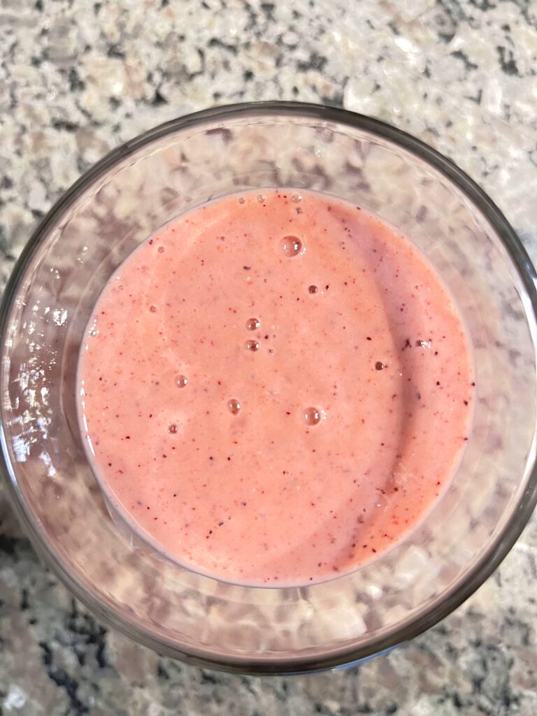 Sunshine Cream Smoothie ready to drink